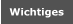Wichtiges